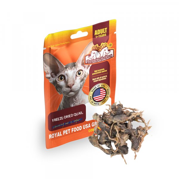 Freeze-dried quail