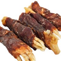 -1_0000_Dried duck meat rolls with rabbit feet