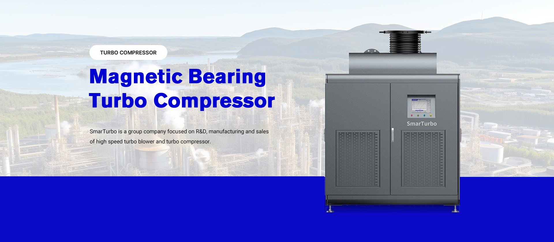 Magnetic Bearing Turbo Compressor